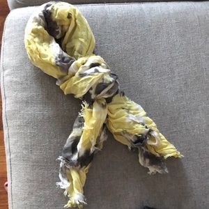 Tie dye scarf